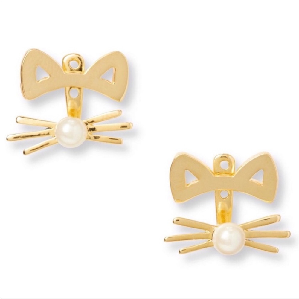 NWOT Kate Spade - Out West Cat Earrings